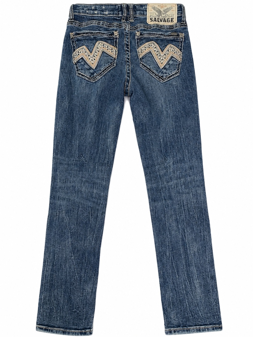 Buckle Salvage Supply Company Riot Taper Athletic Fit Men’s Jeans 30x30